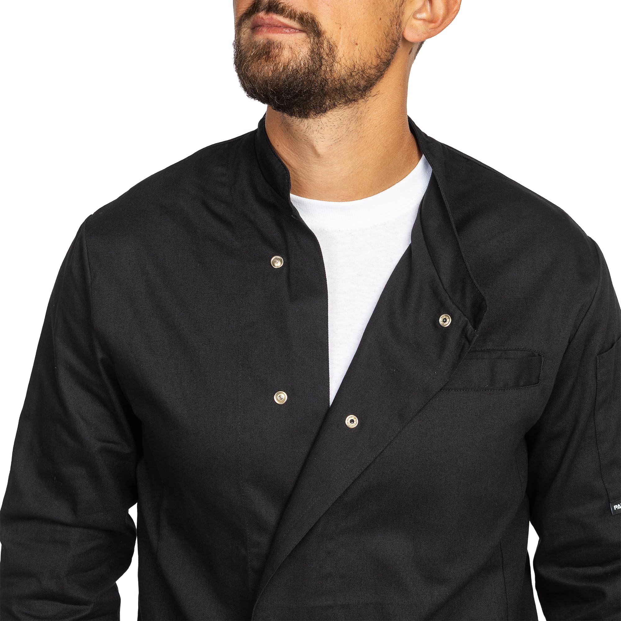 PALLTEX KOTO LS 100% algodón chaqueta de cocinero unisex chaqueta de cocinero mujer chaqueta de chef hombre ropa de cocina profesional uniforme de chef manga larga