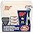 Dollar Shave Club | The Member Exclusive Shave Set | 4 Swift Rinse Refill Cartridges, 1 Handle (Blue), 1 Shave Butter 3 ounce, 1 Razor Cover, Razors for Men