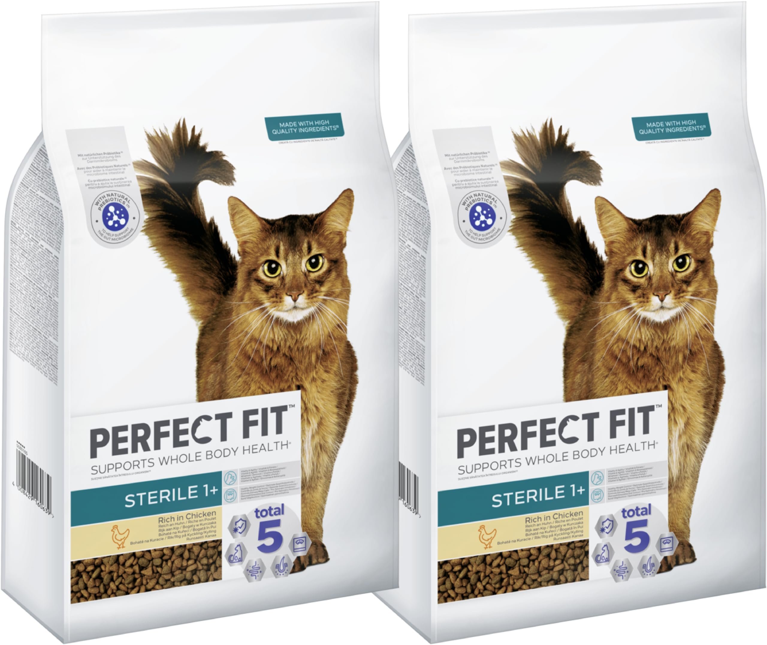 PERFECT FIT™ Katze Beutel Sterile 1+ mit Huhn 2 x 7kg