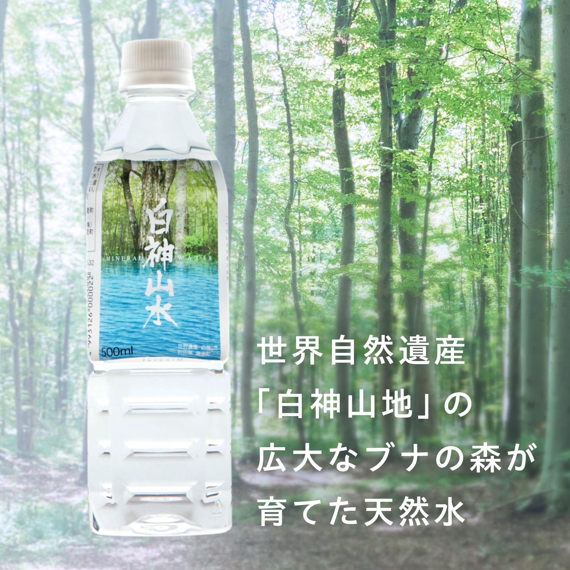 Amazon | 【藤里開発公社】世界自然遺産 白神山地の天然水 白神山水  