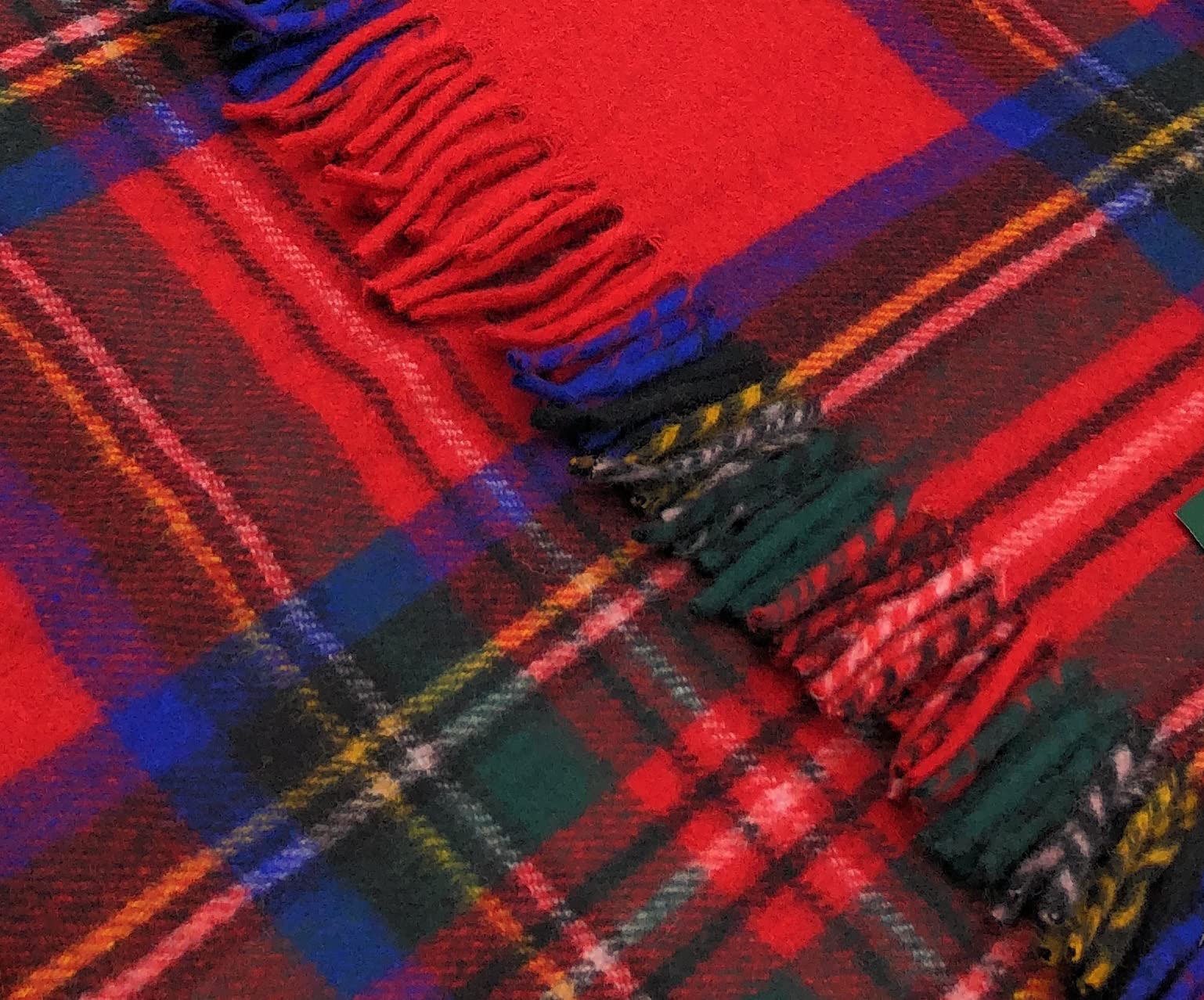 Clans Of Scotland Stewart Royal Scottish Clans – Modern Scottish Tartan Rugs/Blanket - Travel Blanket - Outdoor Blanket (Stewart Royal)