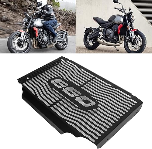 Miniatura 5 de Protector de radiador, protector de rejilla de radiador, protección de cubierta de acero inoxidable para radiador de motocicleta, repuesto para