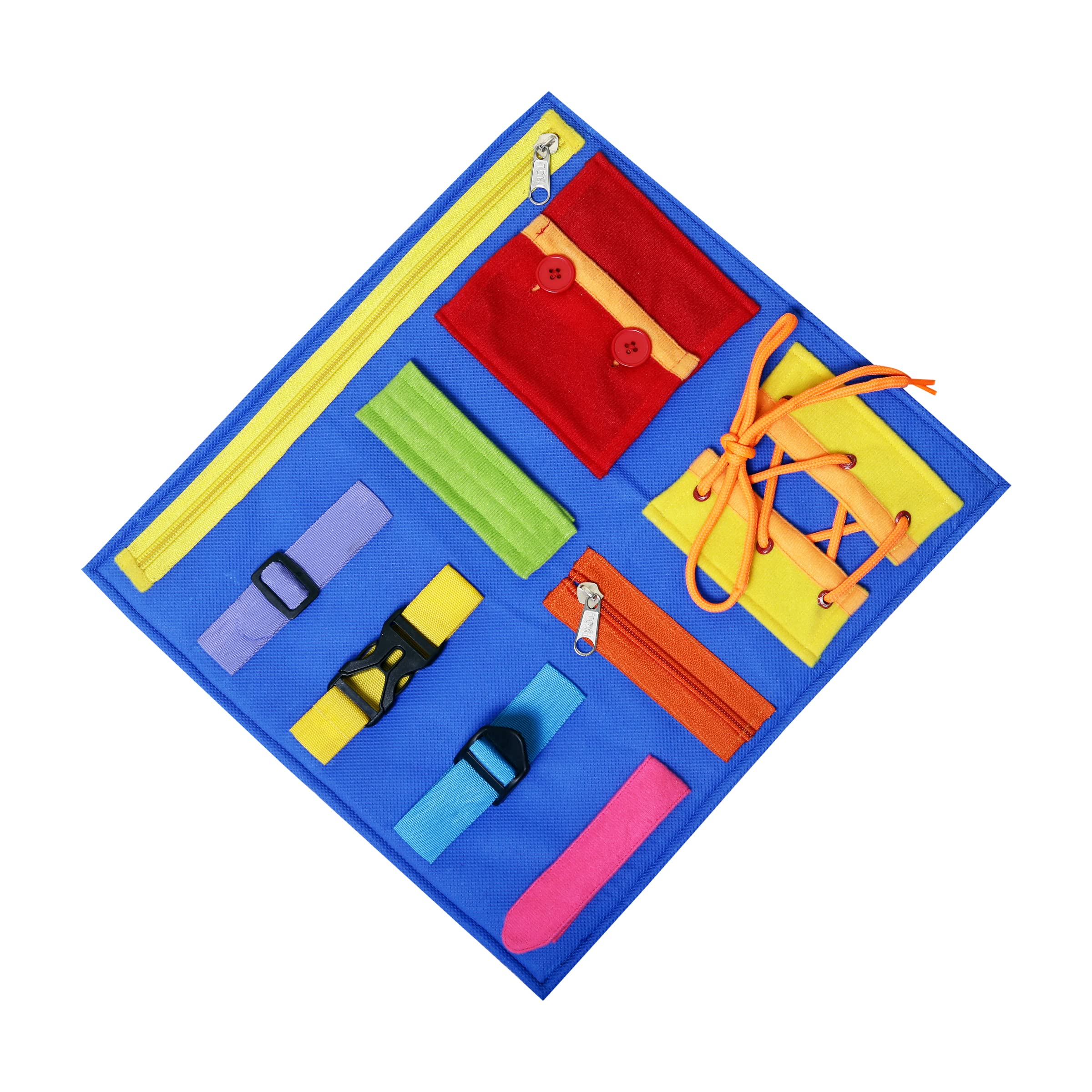 Toodles Learnings Zipping & Unzipping Skill Development | Learning Bag with Buckles | Zippers & Snaps | Develop Fine Motor Skills - Kids Toy Gift for 2 to 5 Year Old Kids | Multicolor (B0B2RQYY35) Amazon Price History, Amazon Price Tracker