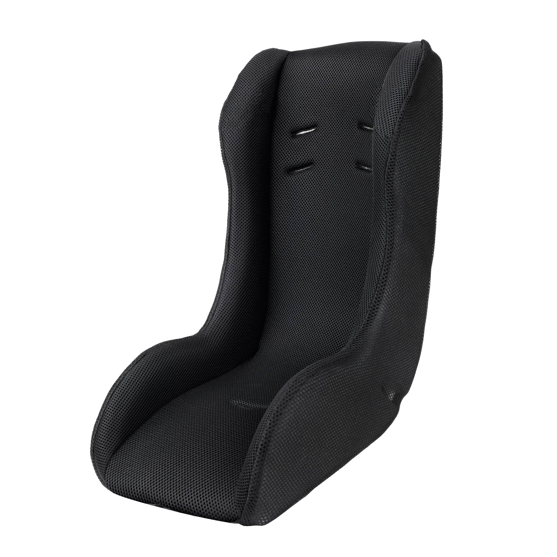POLISPORT 8015000023 Reductor Mini Pelican Todo Clima Para Bebé Sin Arnés De Seguridad, Compatible Con Remolques, Cochecitos Y Bicicletas Cargo Transpirable Y Adecuado Para Niños De 7 A 18 Meses Negro