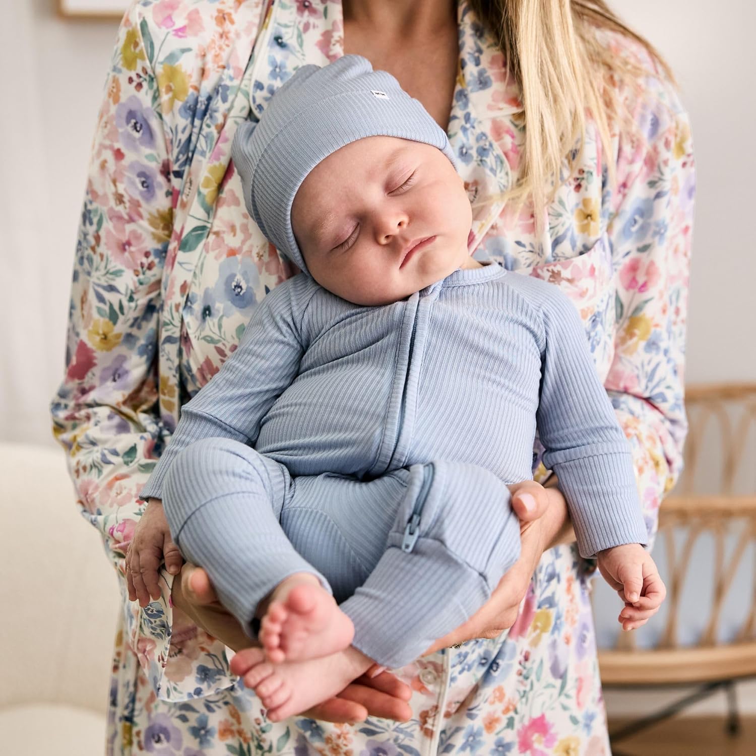 Little Sleepies Newborn Pajamas, Viscose from Bamboo Baby Pajamas, Boys & Girls Preemie & Newborn Sleepers, 2-Way Zipper PJs - Image 3