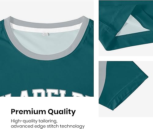 Miniatura 5 de Camisetas personalizadas para hombres, mujeres y niños, camiseta deportiva personalizada con cualquier nombre y número, regalos de equipo