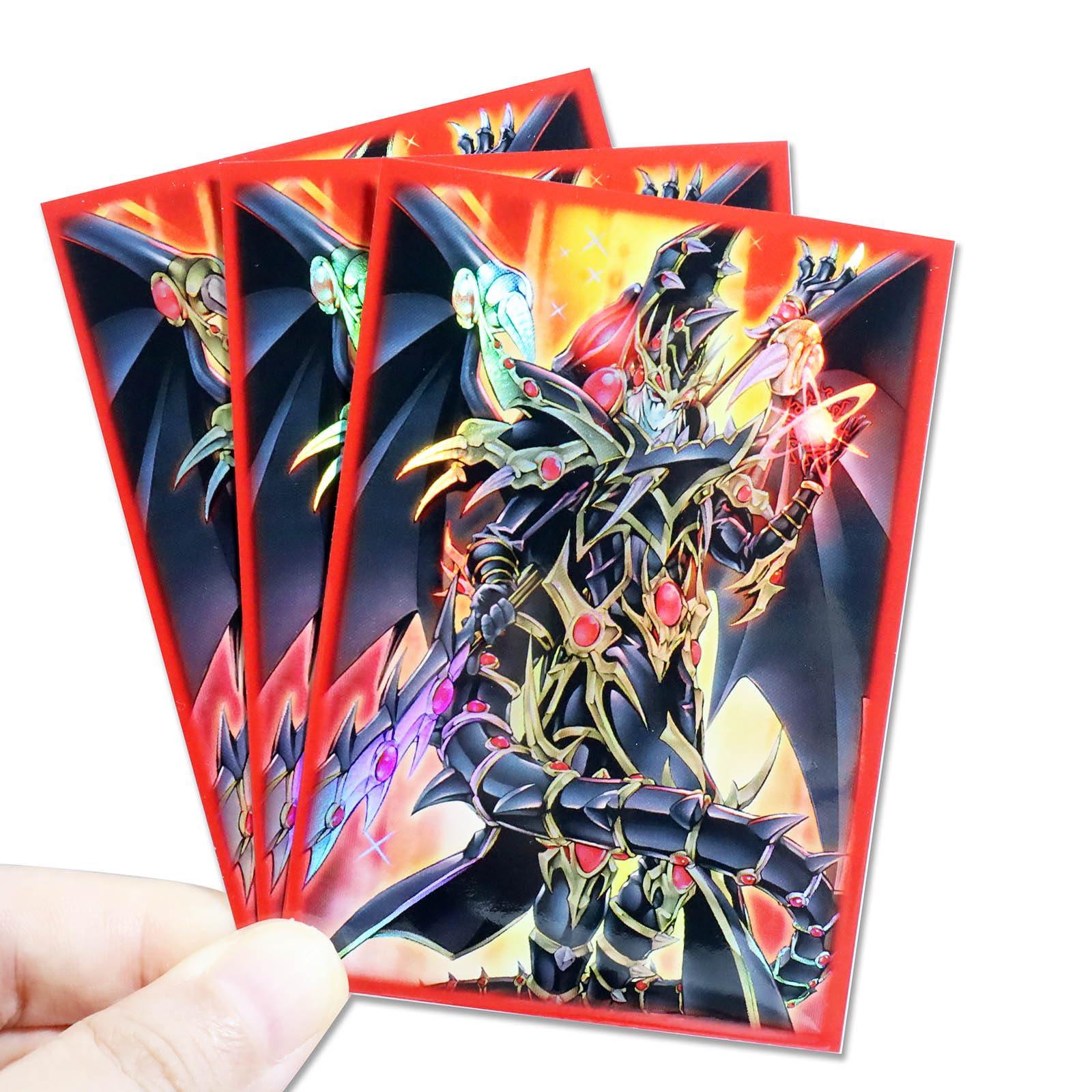 yugioh card sleeves red eyes 50ct (Dragun of Red Eyes) Holographic Top Loading Trading Card Sleeves Deck  Protector for YuGiOh/Japanese Art Anime Printing Card Sleeves 63x90mm(A04)  : Amazon.sg: Toys