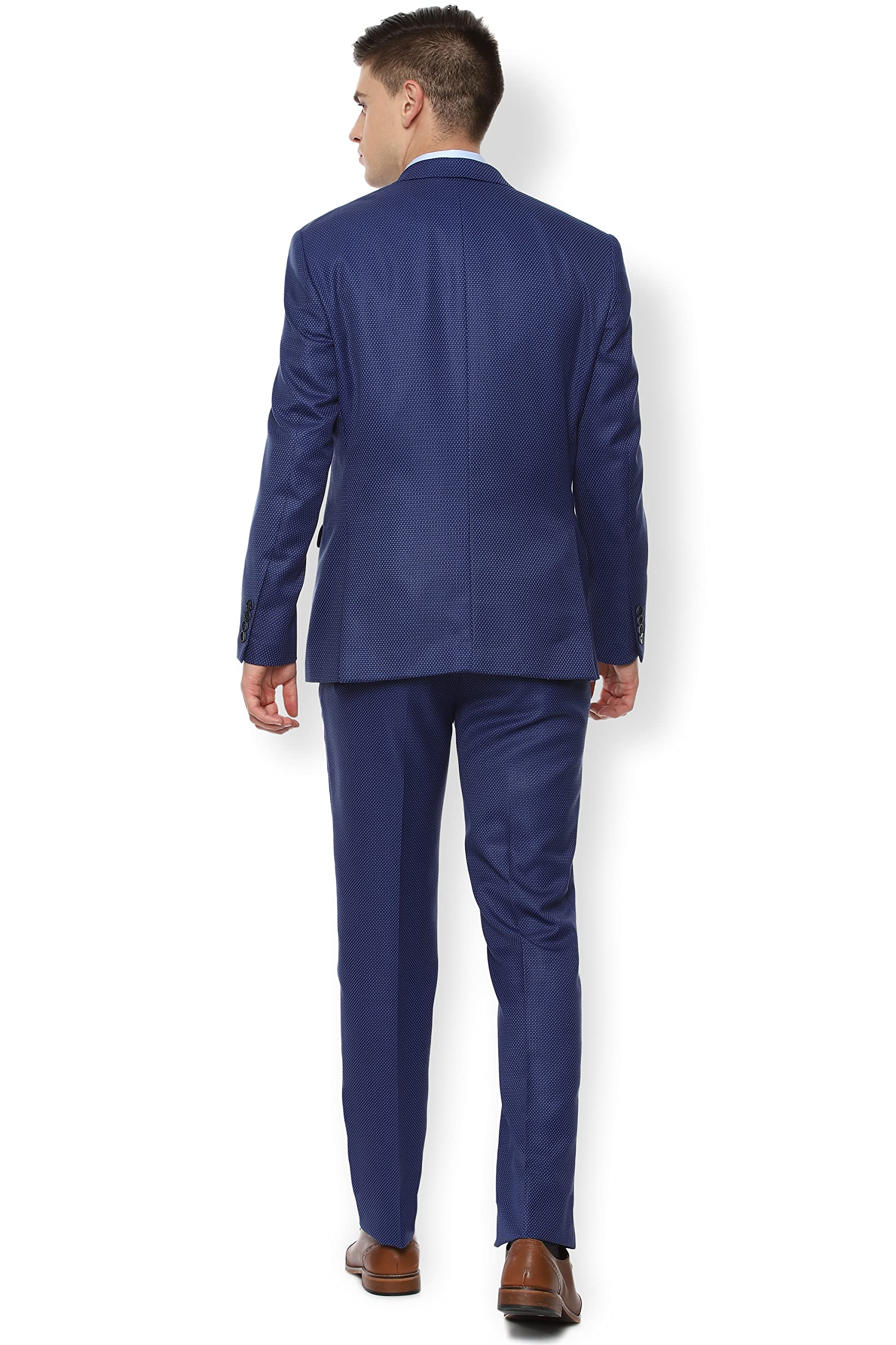 van heusen Men's Polyester Blend Two Piece Suit-Dress Set-picture-10