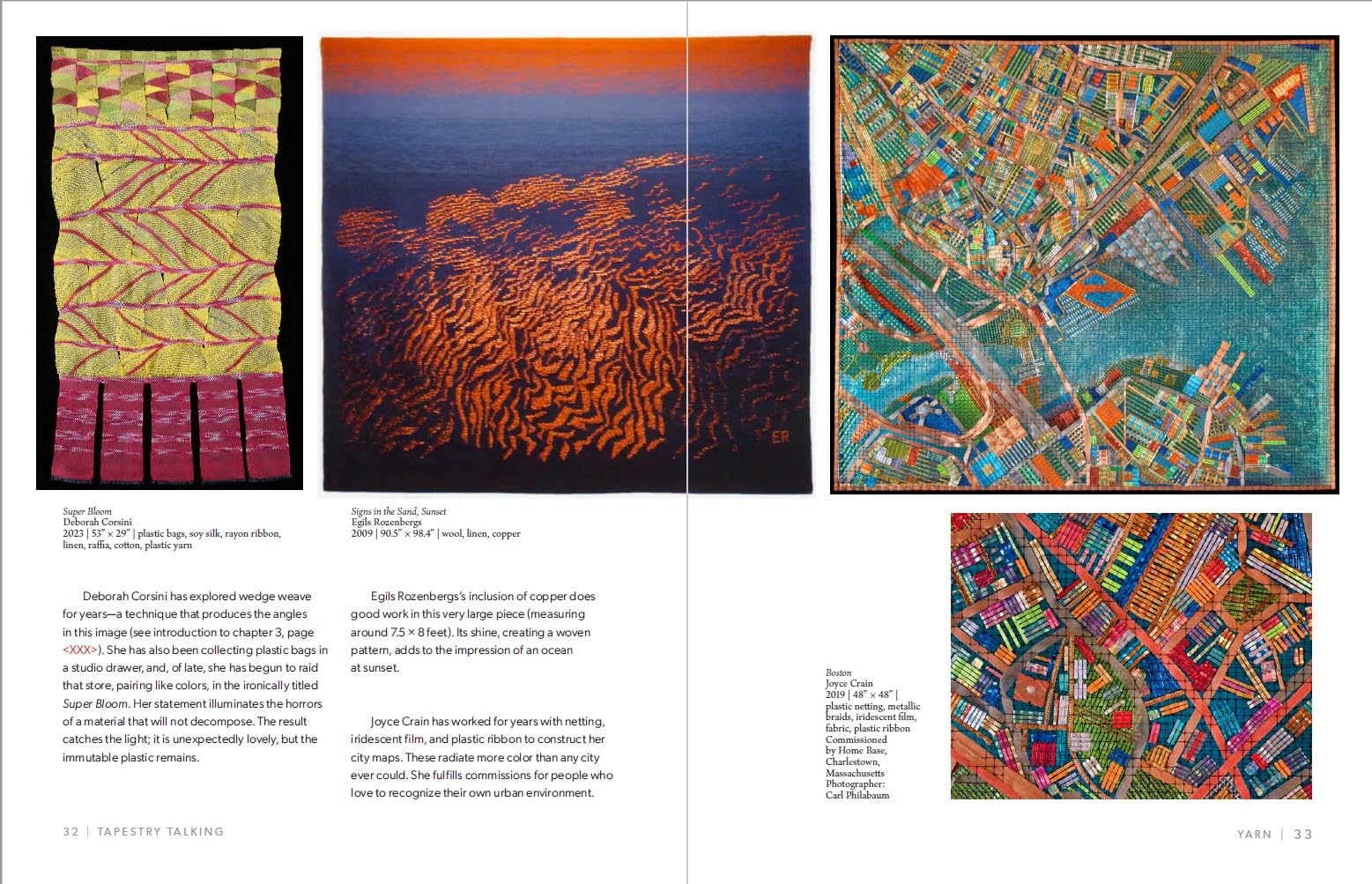 Tapestry Talking: Understanding Handwoven Art with 326 Works