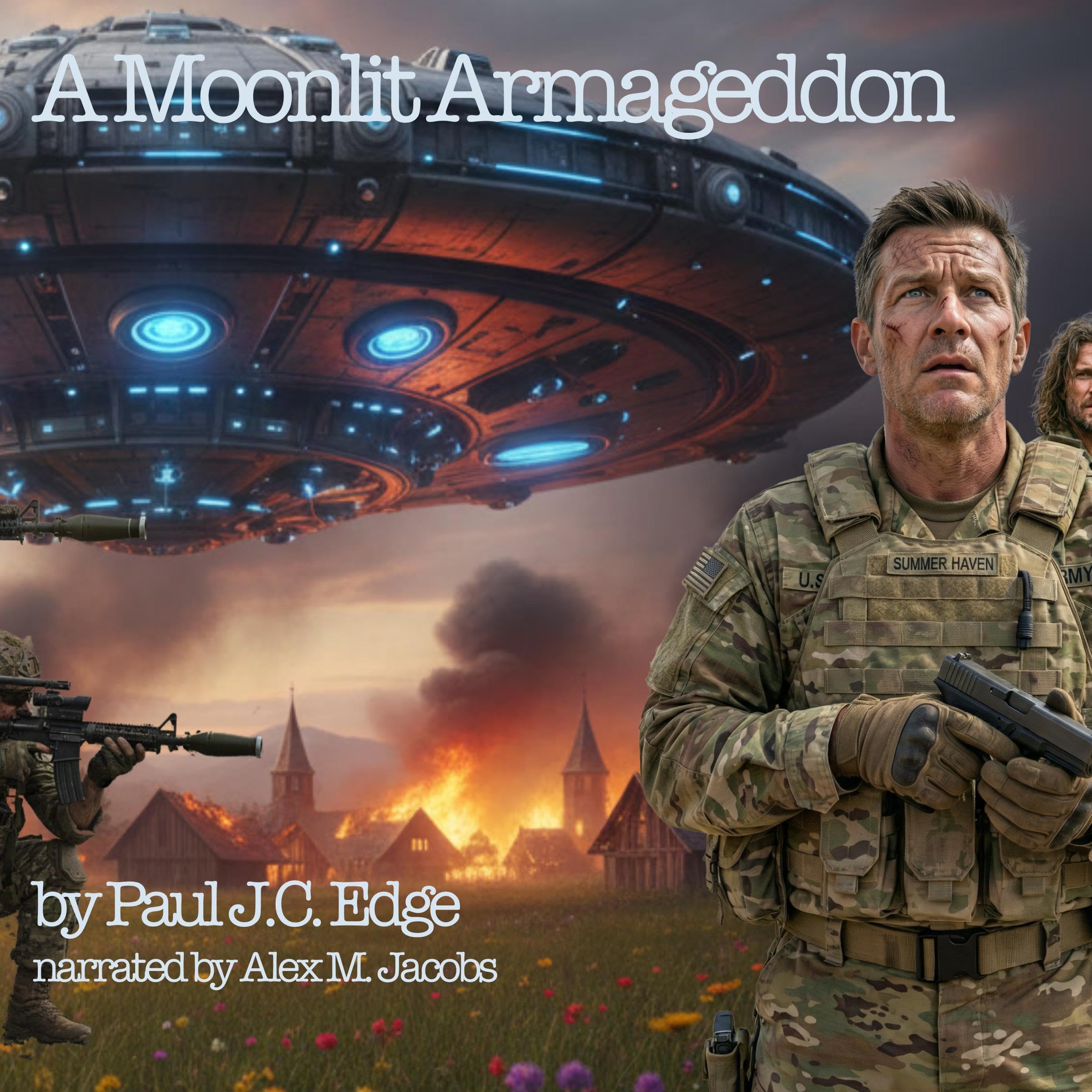 Cover art for A Moonlit Armageddon