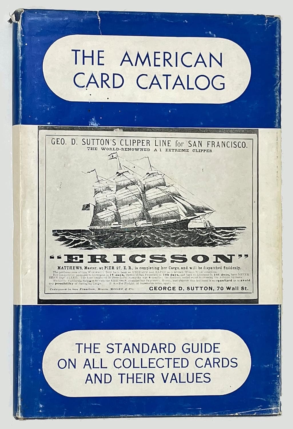 The American Card Catalog Burdick, J. R. , editor Books
