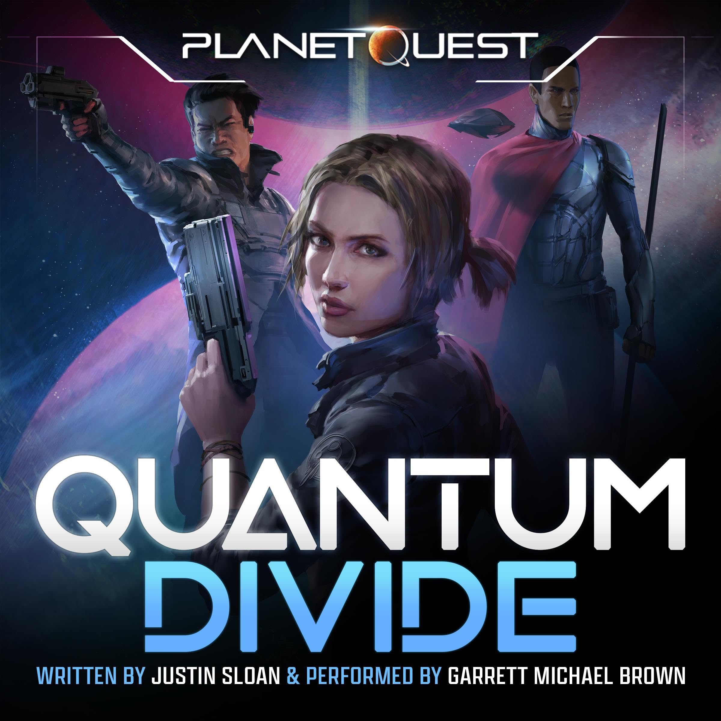 Cover art for Quantum Divide