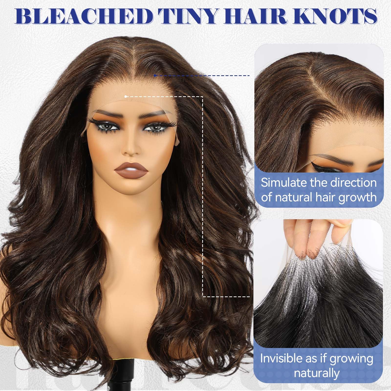 Amazon.com : HAIRCUBE 13x6 HD Synthetic Lace Front Wig, 24 