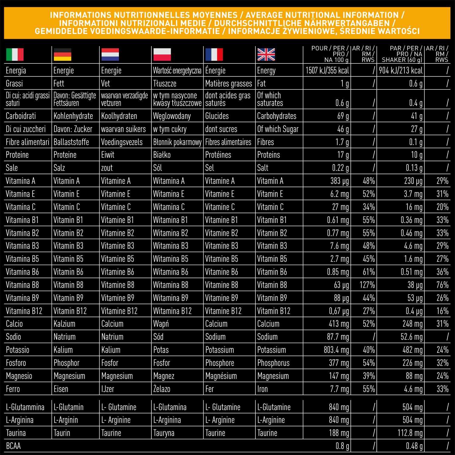 MASS GAINER EAFIT GAINER MAX 1,1 kg, Proteine in Polvere, Gusto Cioccolato Nocciola, Whey + Albume d'Uovo, Protein, Aumento Massa Muscolare, Proteine, Carboidrati, Alto Contenuto Calorico, 18 Porzioni