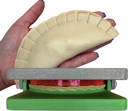 Empanada Maker Press 6" 15.24 cm, Empanada Press, Molde para Empanadas, Dumpling Press, Tortilla Sealer, Pierogi Maker