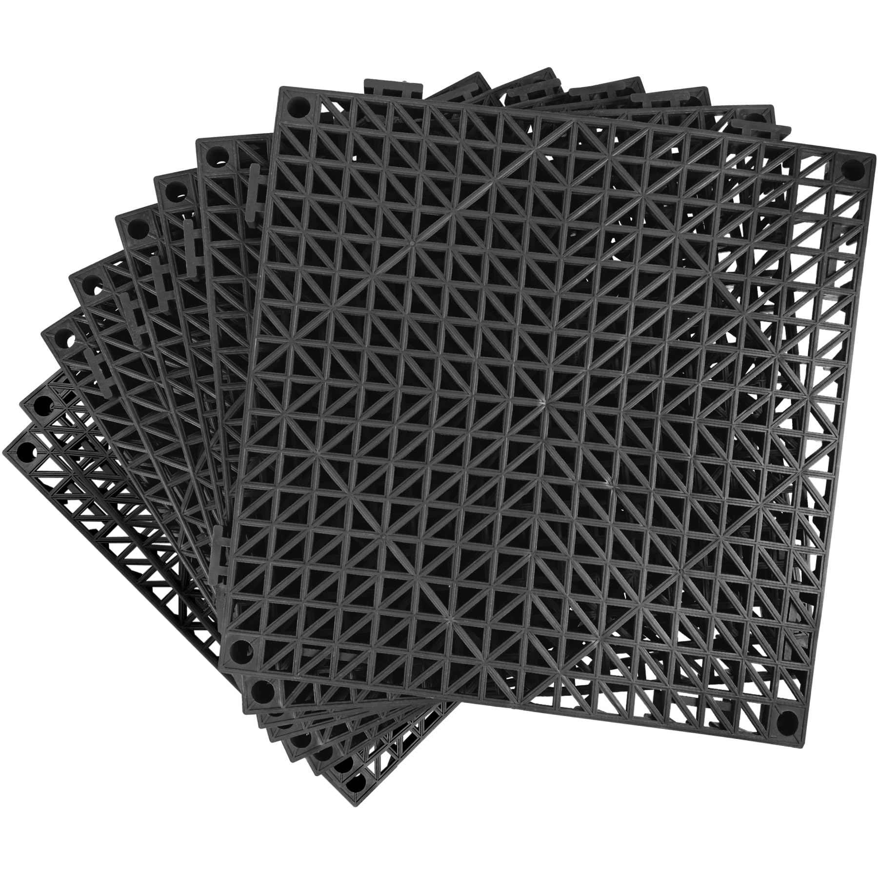 MYFAMIREA Modular Interlocking Cushion Drainage Tiles
