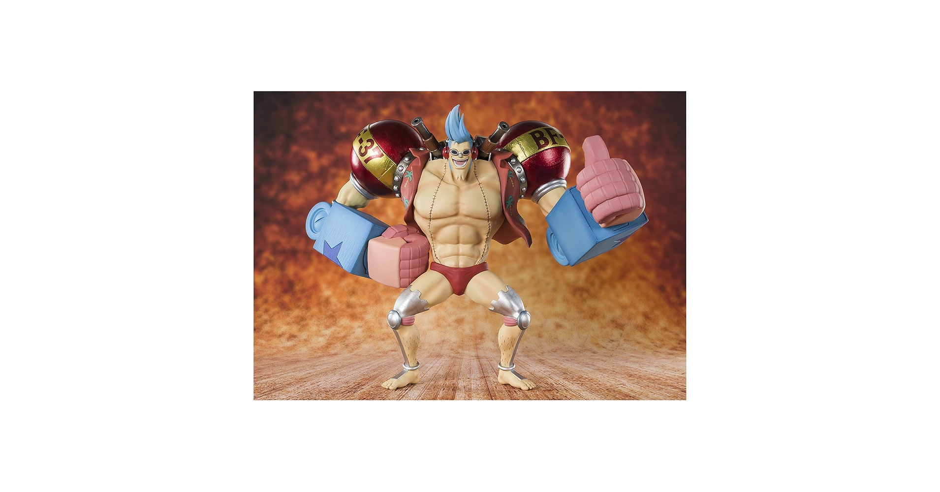 unofワンピース Amazon.com: Tamashii Nations Figuartszero Cyborg Franky