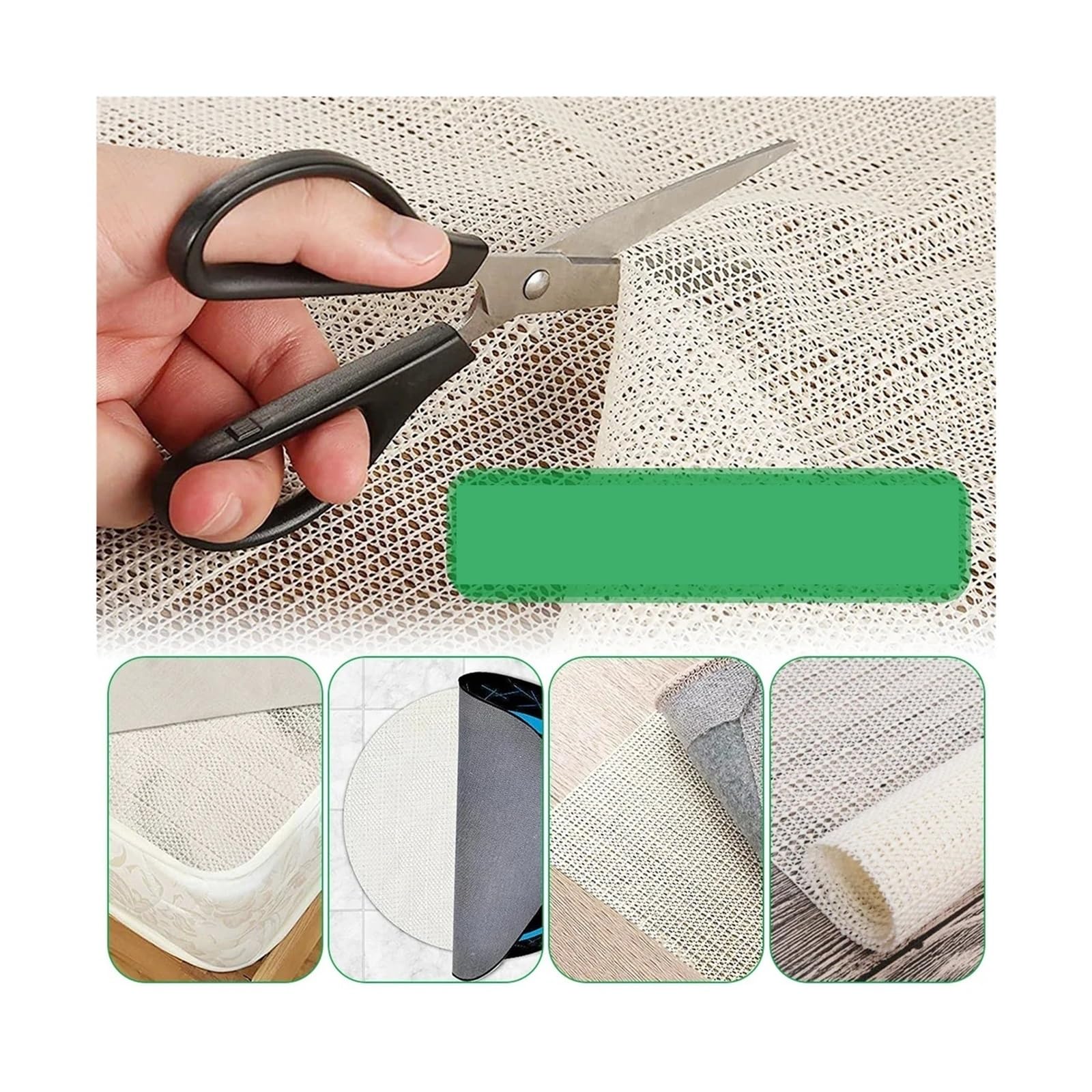 Antideslizante para Alfombras Home Non-Slip Carpet Underlay PVC Multi Purpose Liner