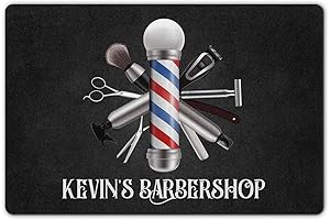Enticing Barber Welcome Door Mat