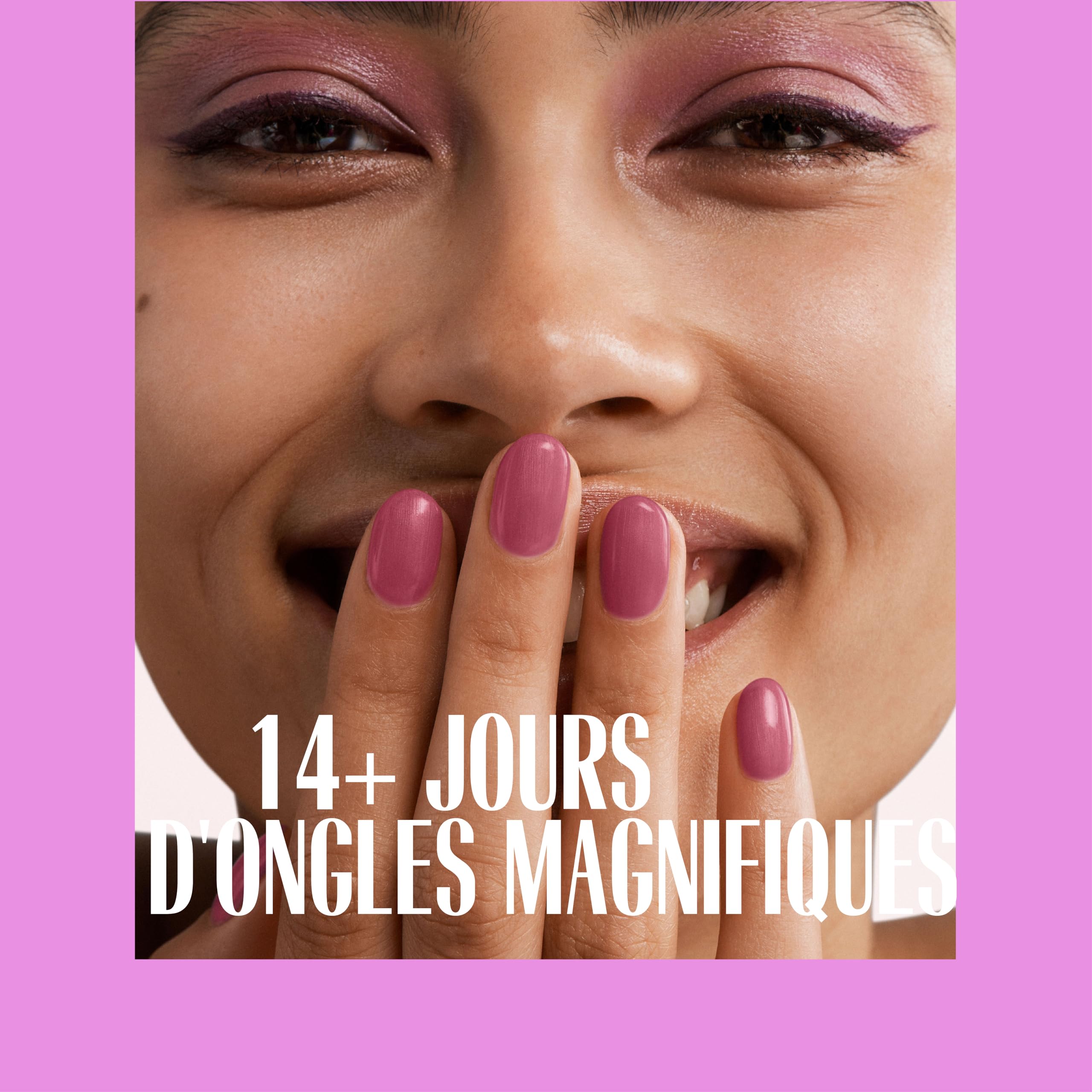 Pink Gellac Kit Vernis Semi Permanent - Manucure Kit Semi Permanent Complet avec Lampe UV LED Compacte Rose, 1 Couleur Rose 15 ml, Top et Base Coat Gel UV, Dissolvant et Nettoyant de Qualité Salon