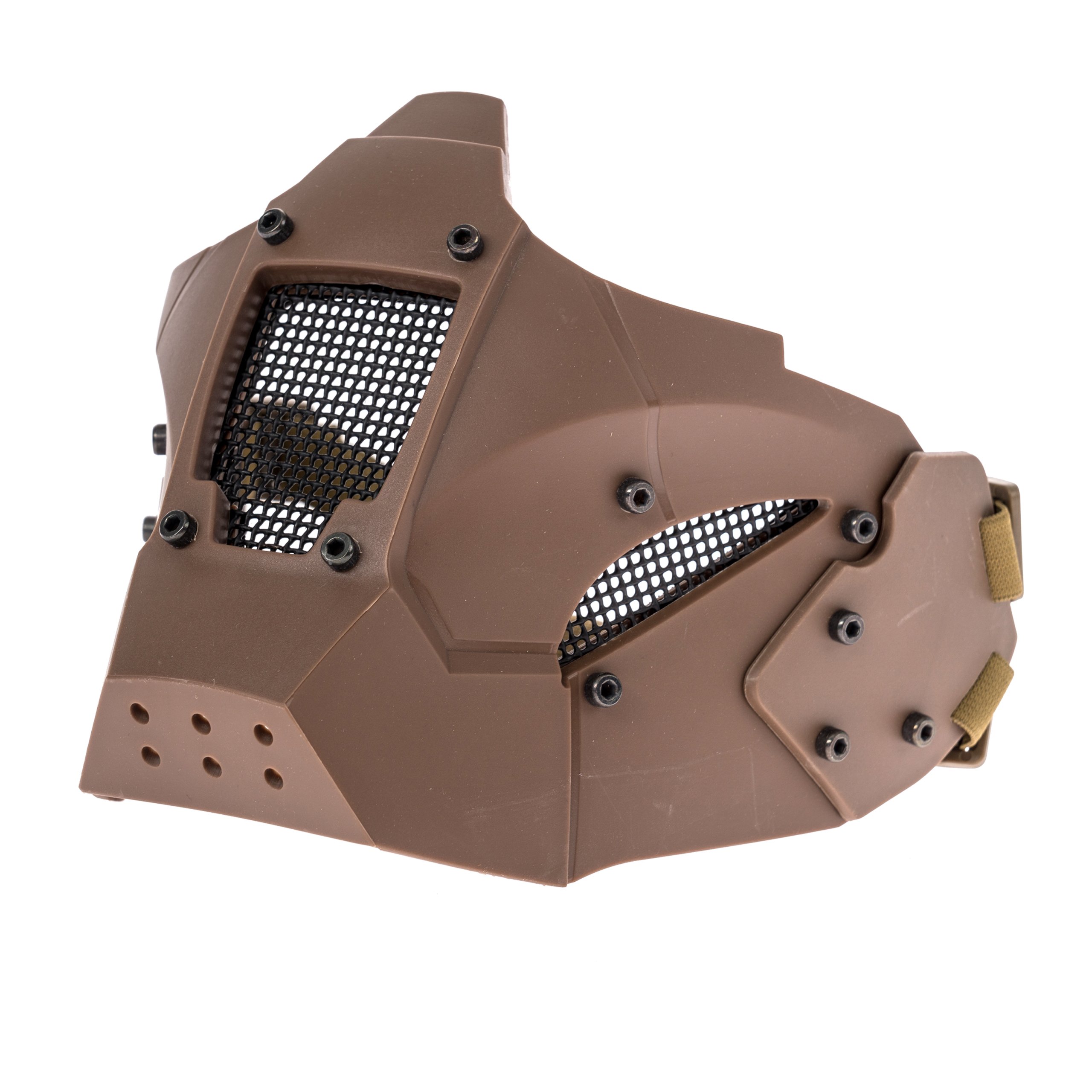 Nuprol NP V4 Lower Face Mesh Shield, Tan