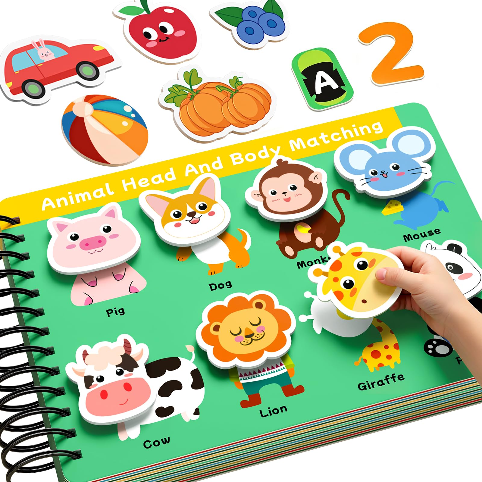 Amazon.co.jp: issray ビジーブック 幼児用 3-5、モンテッソーリ幼稚園
