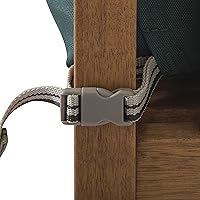 Vista 8 de Classic Accessories Ravenna - Funda de cojín cuadrada resistente al agua de 23 x 23 x 5 pulgadas, para asiento de exterior, funda de cojín