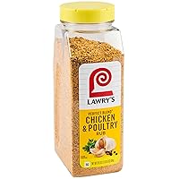 Vista 1 de Lawry's Mezcla Perfecta Rub de Pollo y Aves de Corral, 24.5 oz (Paquete de 6)