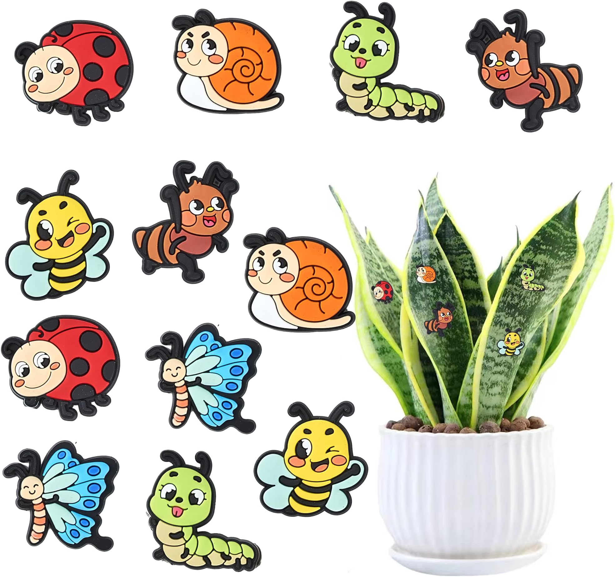 8 Pack Plant Eyes for Potted Plants, Cute Plant