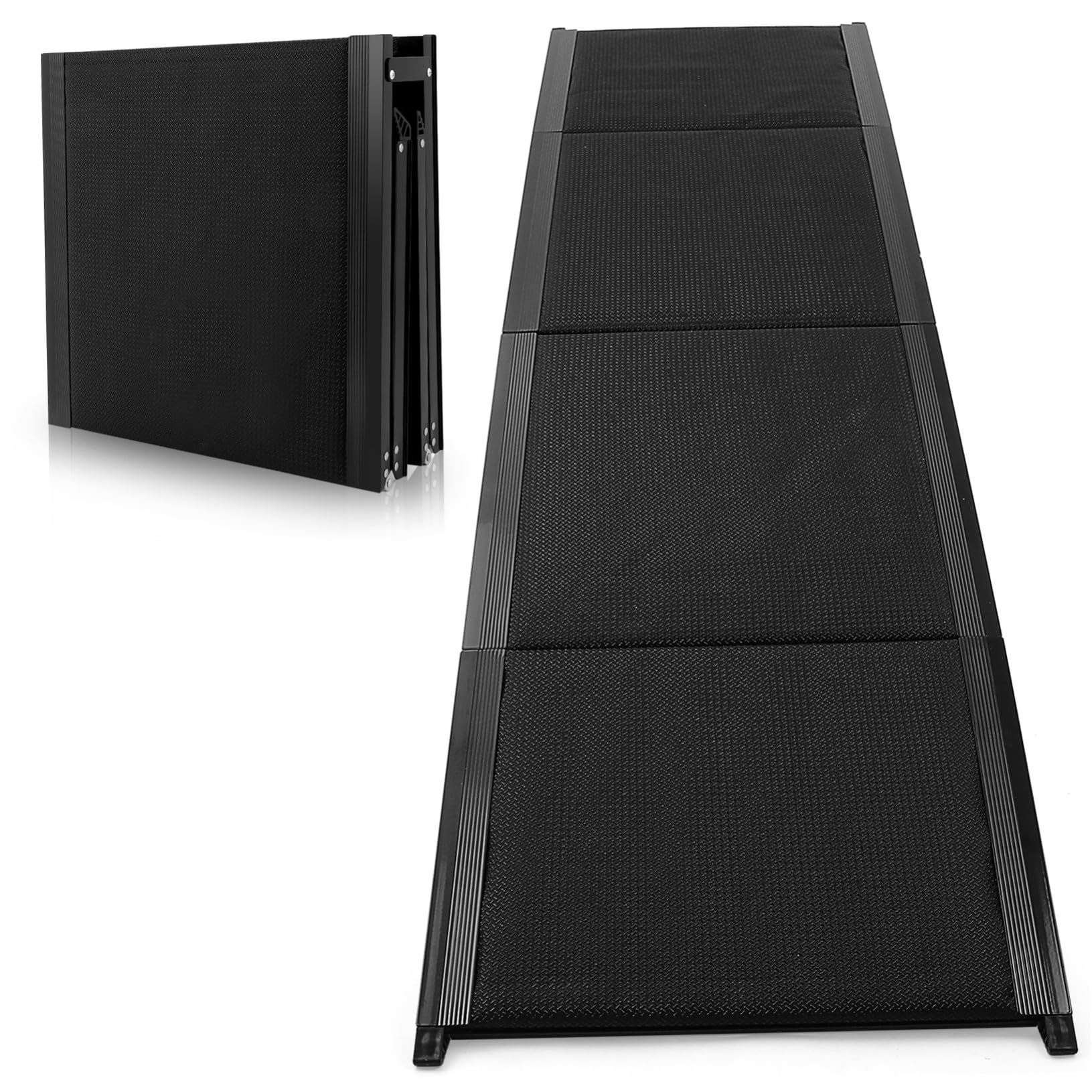 Rampe pliable pour chiens légère et compacte avec escalier antidérapant sécurisé