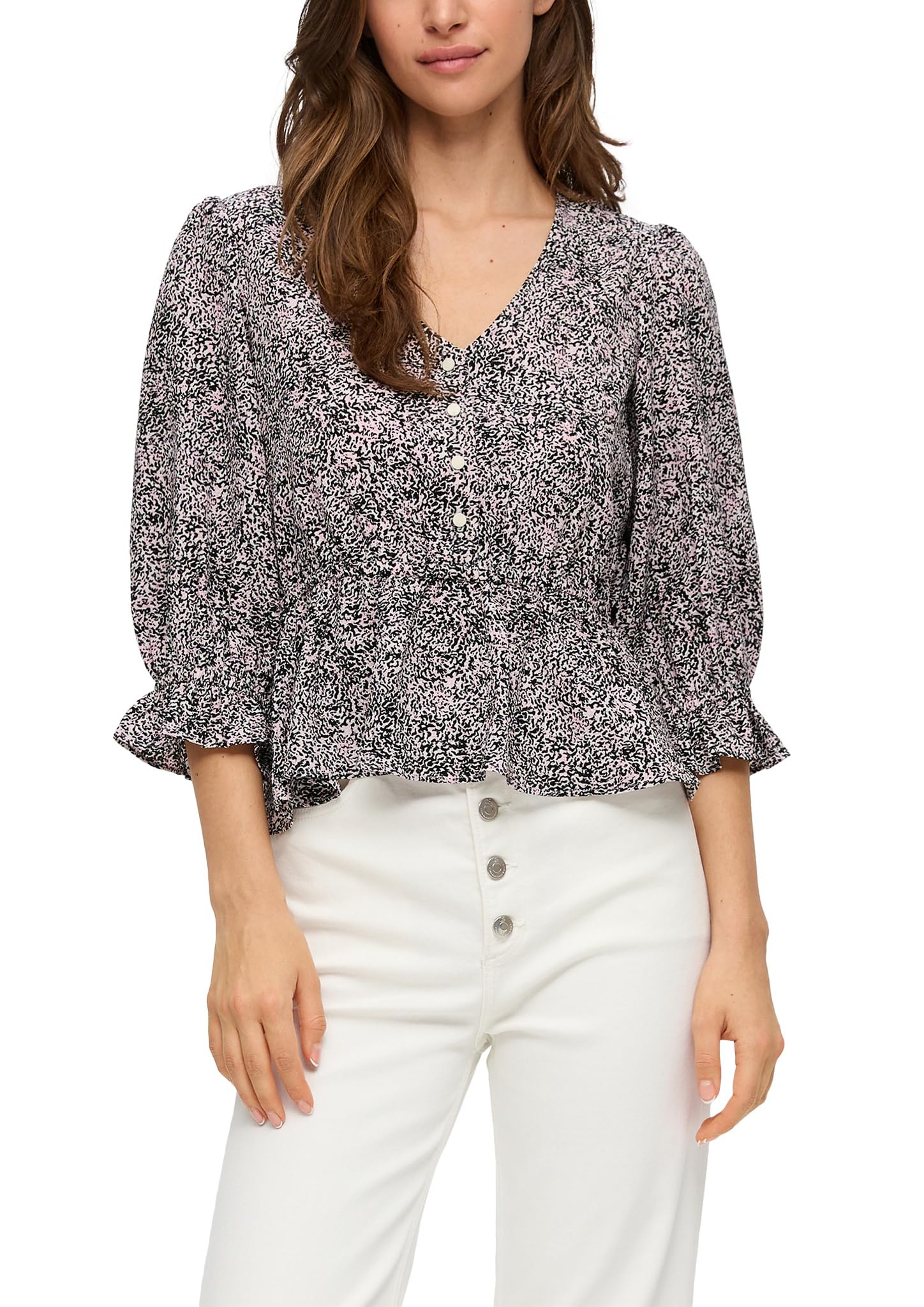QS Women's Blouse 3/4 Sleeve, 41A3, 14
