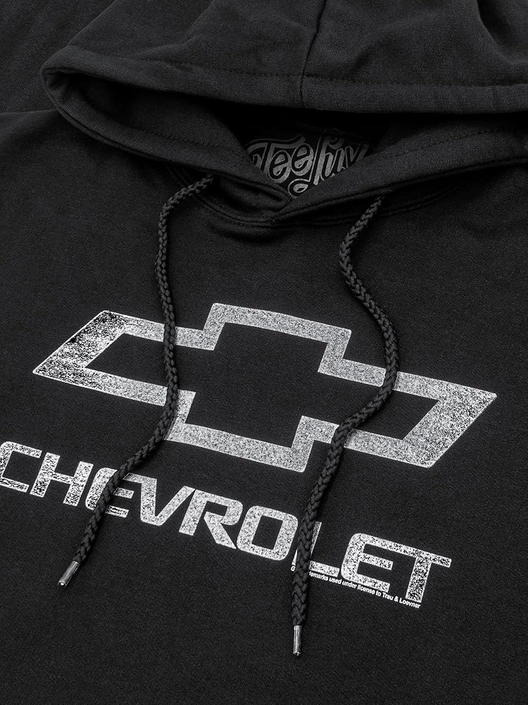 Amazon.com: Tee Luv Chevrolet Logo Pull Over Hoodie | Soft