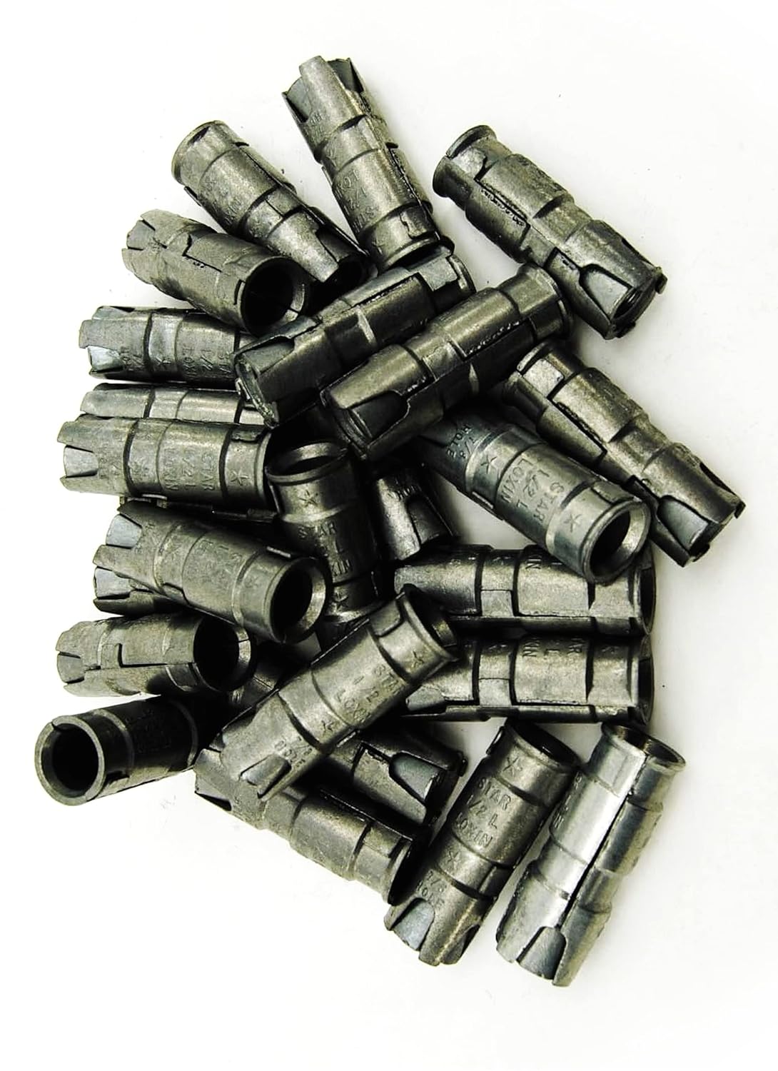 New Pack of (80) Single Expansion 1/2-13 x 2-1/2 Shield Anchors Zamac 7/8 Drill Multi-Purpose Comprehensive Hardware Fastener Assortment Kit MoPNEM03068