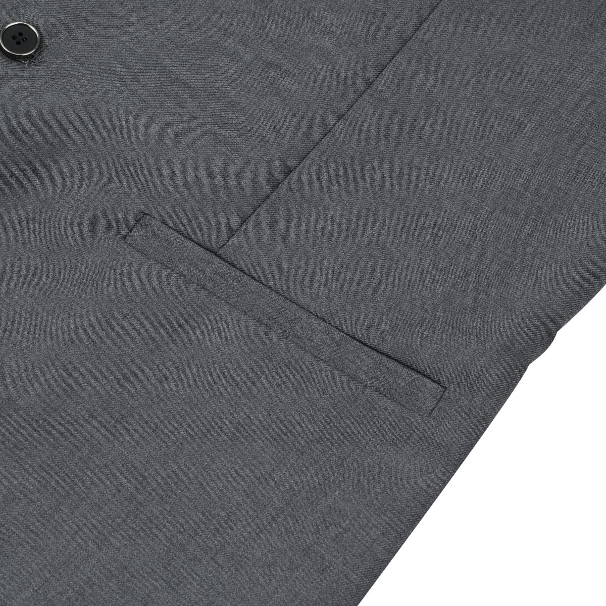 Allthemen Męska kamizelka slim fit, dekolt w serek, bez rękawów, na ślub biznesowy