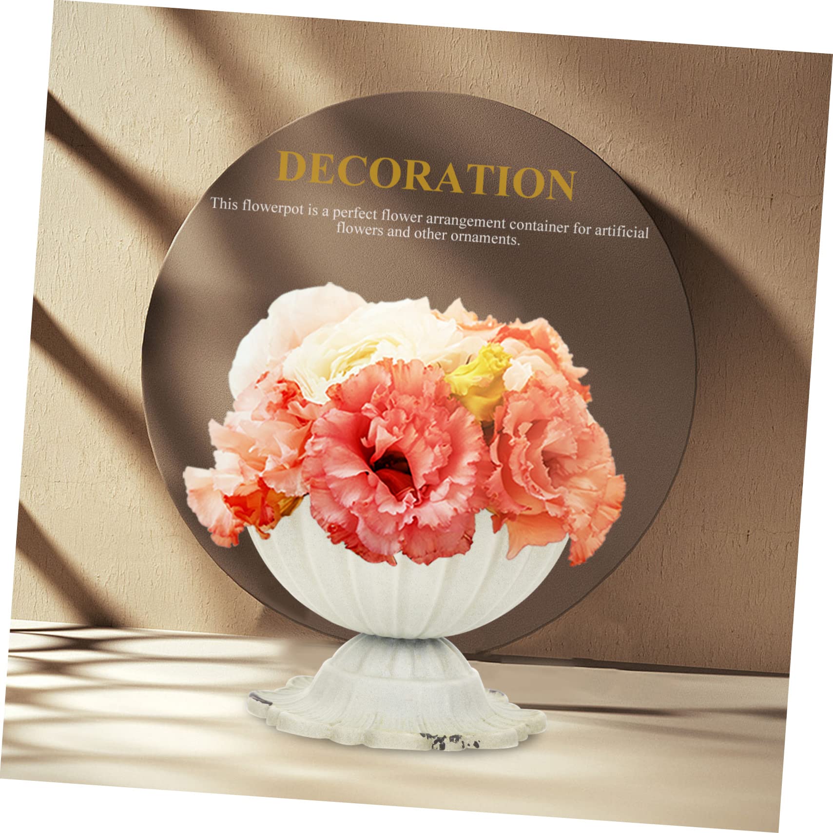 Amazon.co.jp: BinZyronic 花瓶 ヴィンテージ風 花柄デザイン – 家庭や
