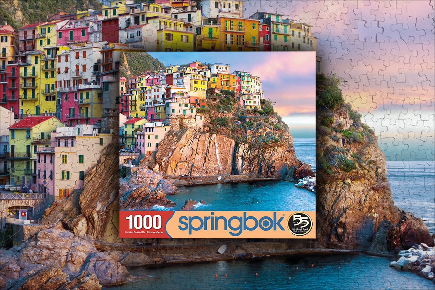 Amazon.com: Springbok's 1000 Piece Jigsaw Puzzle Cliff