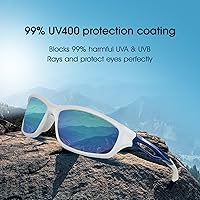 Vista 43 de Duduma Gafas de sol deportivas polarizadas para hombres y mujeres, para correr, ciclismo, pesca, golf, conducción, gafas de sol Tr90