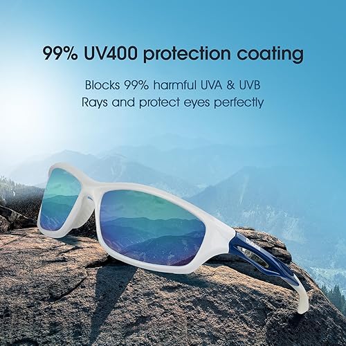 Miniatura 43 de Duduma Gafas de sol deportivas polarizadas para hombres y mujeres, para correr, ciclismo, pesca, golf, conducción, gafas de sol Tr90