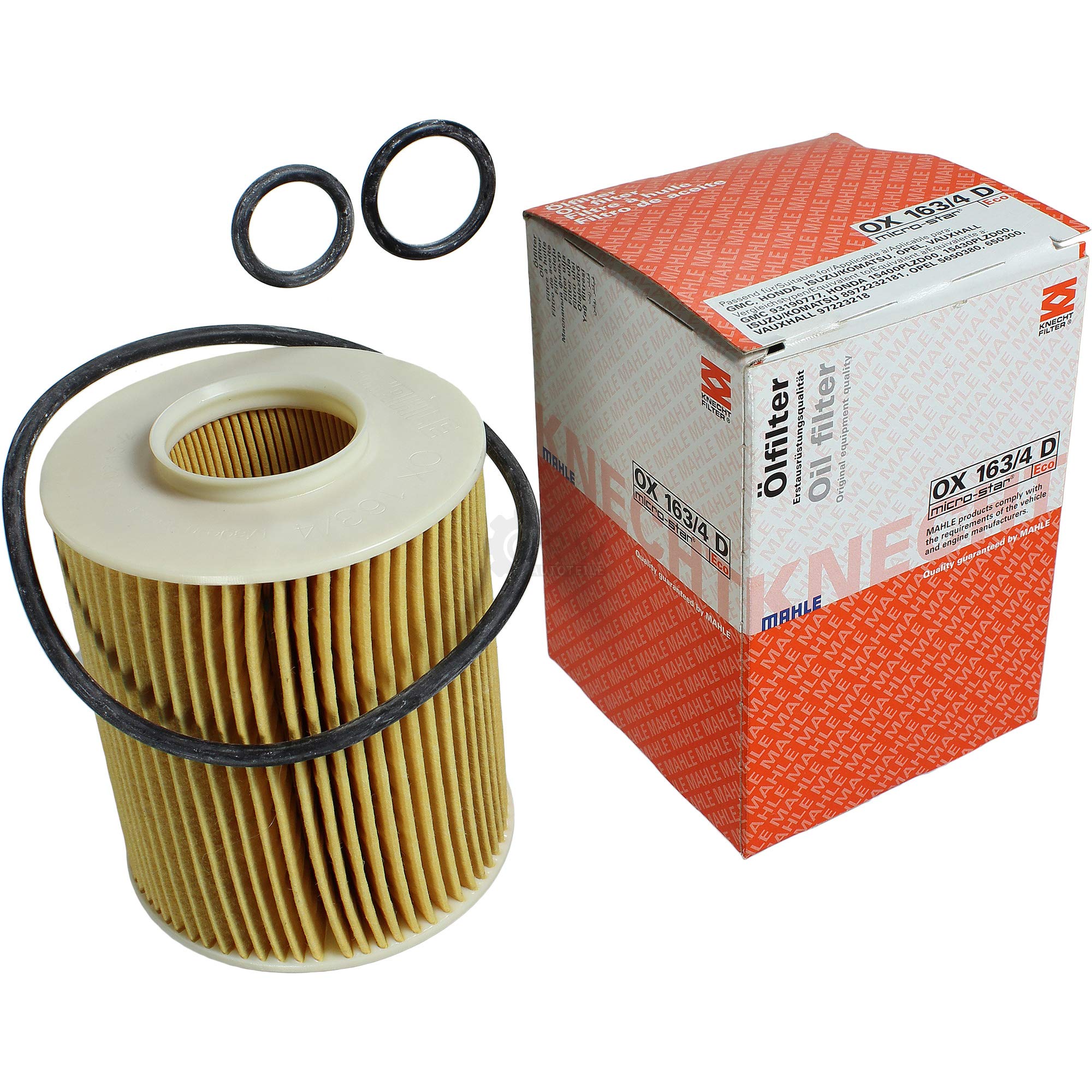 Paquete de inspección Kit de mantenimiento con filtro de aceite OX 163/4D, filtro de aire LX 1825, filtro de combustible KX 78D, anillo de sellado