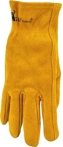 Miniatura 3 de Guantes de jardinería G&F 5013M JustForKids de cuero genuino para niños (4a 6 años de edad)