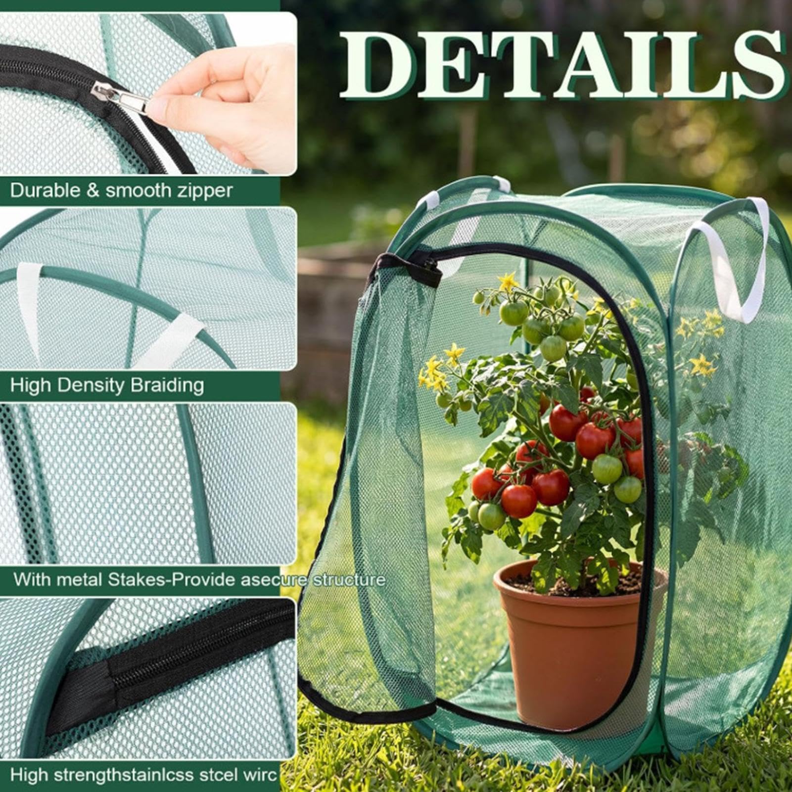 Filet de protection pliable en maille pour et oiseaux