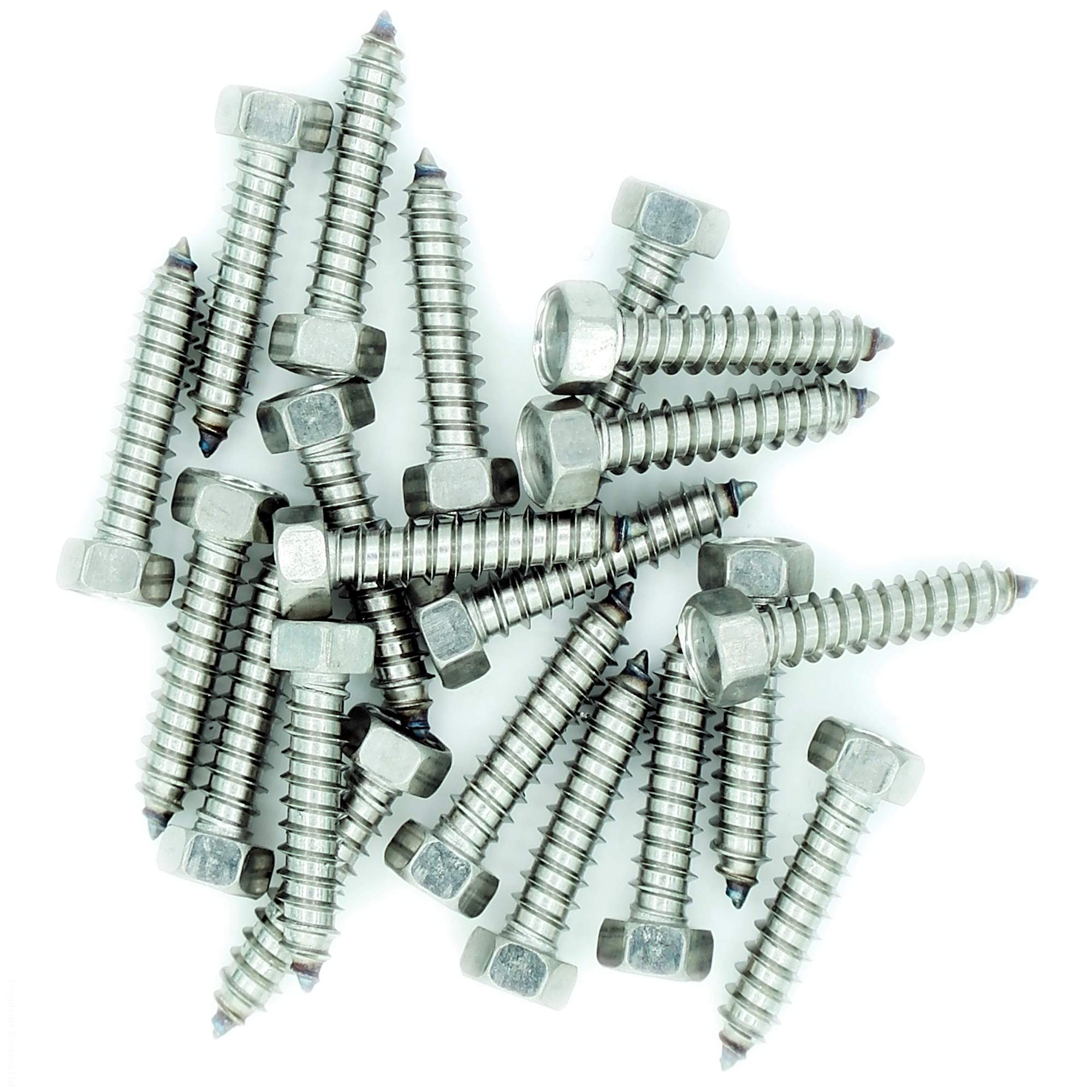 Singularity Supplies No.14 X 0.9 (6.3Mm X 22Mm) Hex Self-Tapping Screw - Stainless Steel (A2) (Pack Of 20)