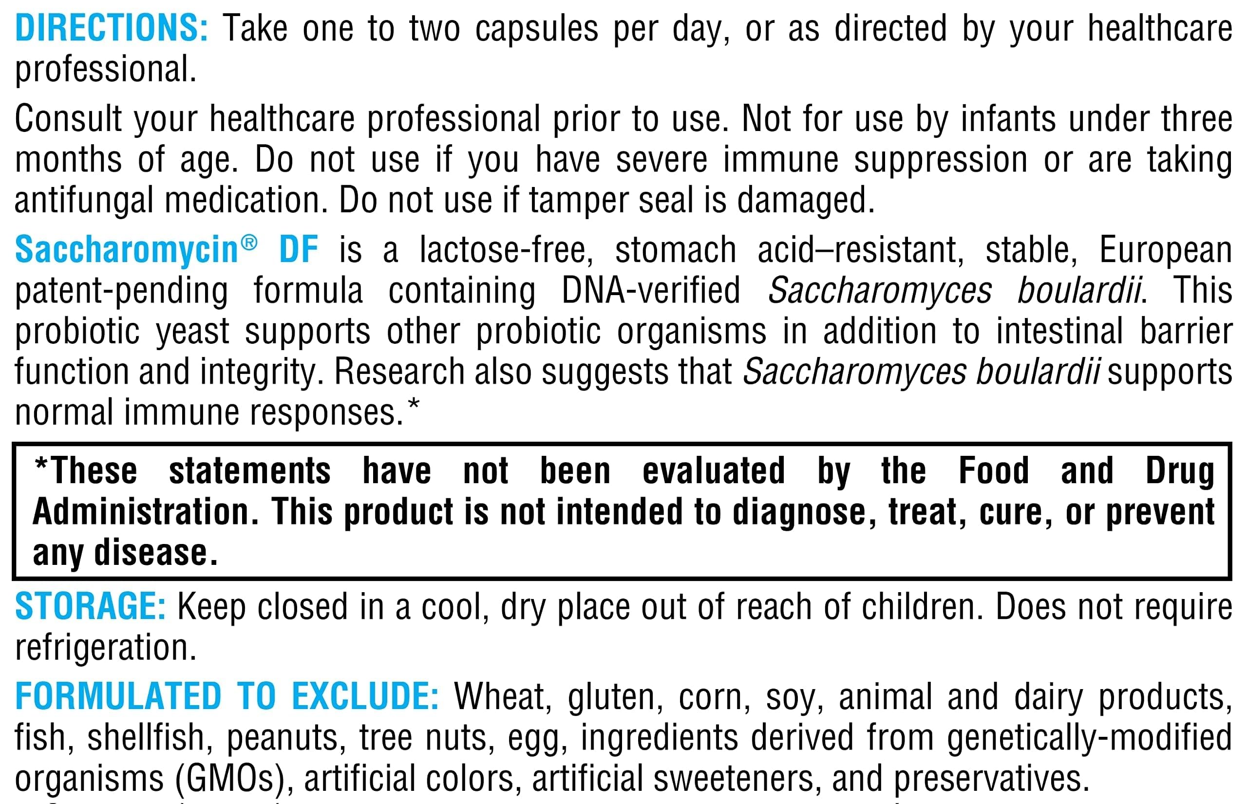 XYMOGEN Saccharomycin 10B, 60 Capsules — Amazon image 5