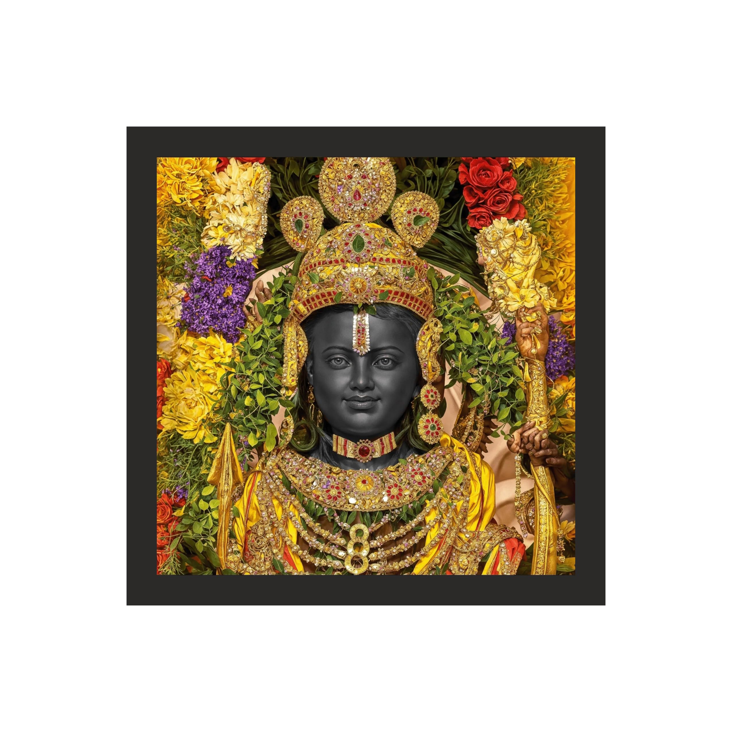 Lord Ram: Bal Avtar's Divine Charm, 24x24 Inches