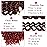 Short Passion Twist Hair,10 Inch Water Wave Crochet Hair For Women Passion Twist Crochet Hair Ombre Burgundy Passion Twists Braiding Hair Synthetic Curly Braiding Hair (10 Inch (Pack of 7),1B/Bug)