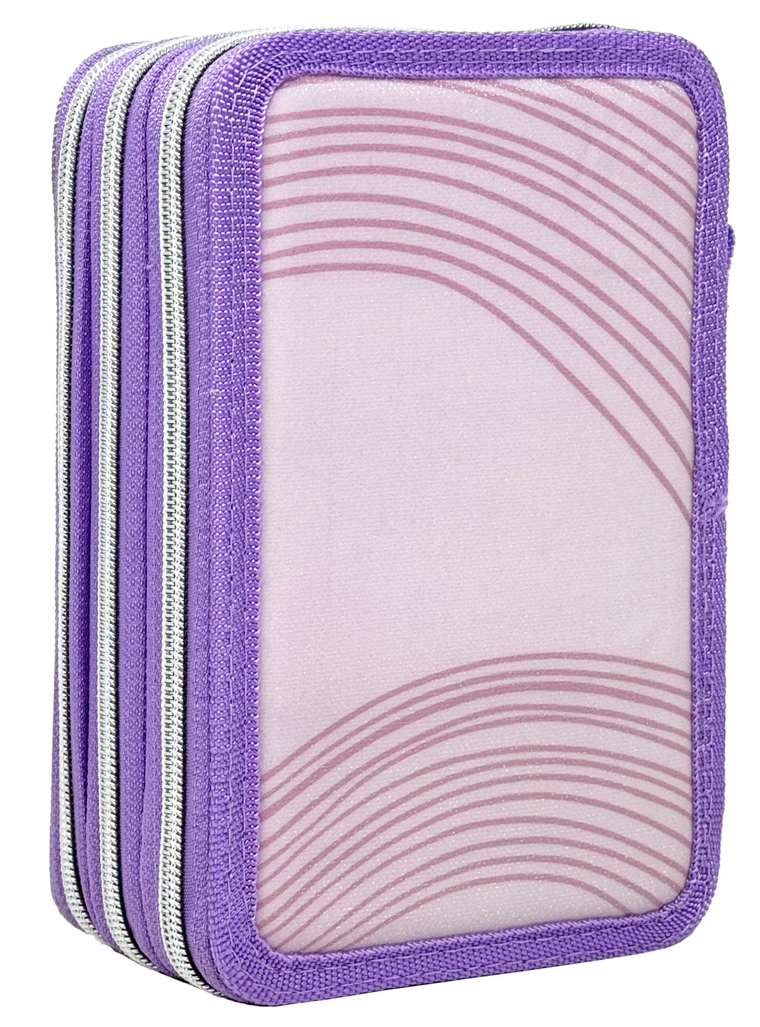 Clondo Astuccio 3 Scomparti 3D Bambini Stitch Angel Fan 44 Accessori Scuola Elementare 20 cm