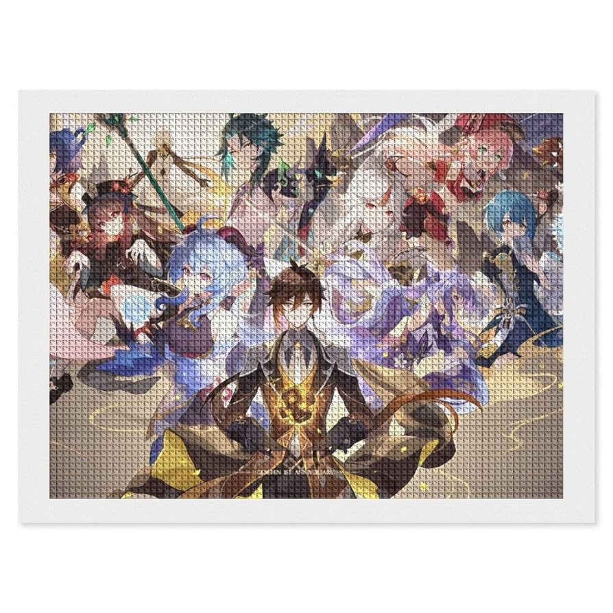 ダイヤモンドアート　原神 Amazon | 原神ダイヤモンドアートダイヤモンドアート キット全面