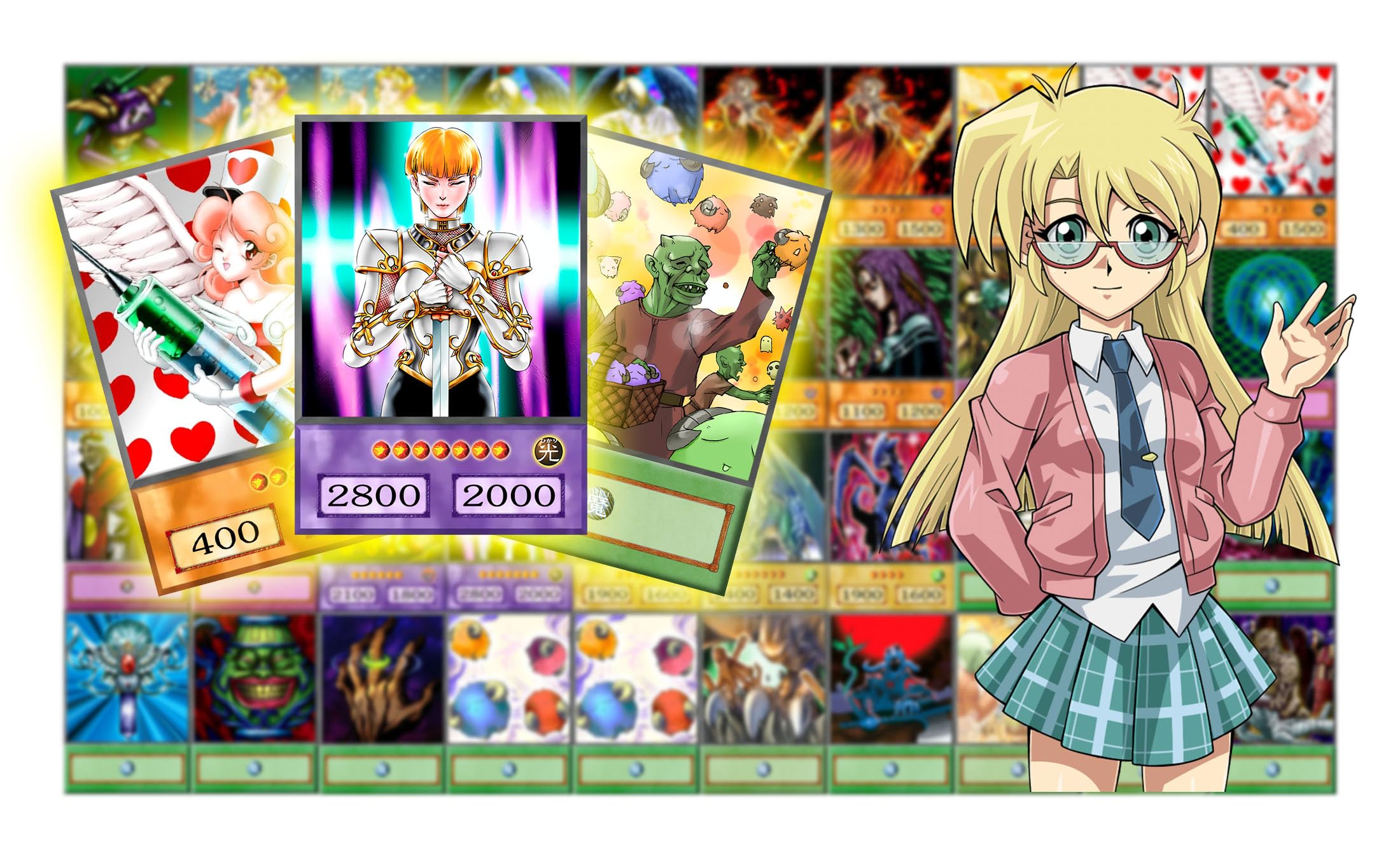 NorthBlue Rebecca Hawkins Yugioh Orica Anime Style 40 baraja de Cartas #087