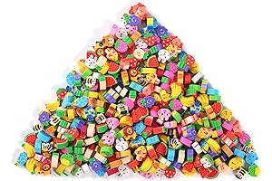 300 Pieces Mini Toy Erasers for Kids
