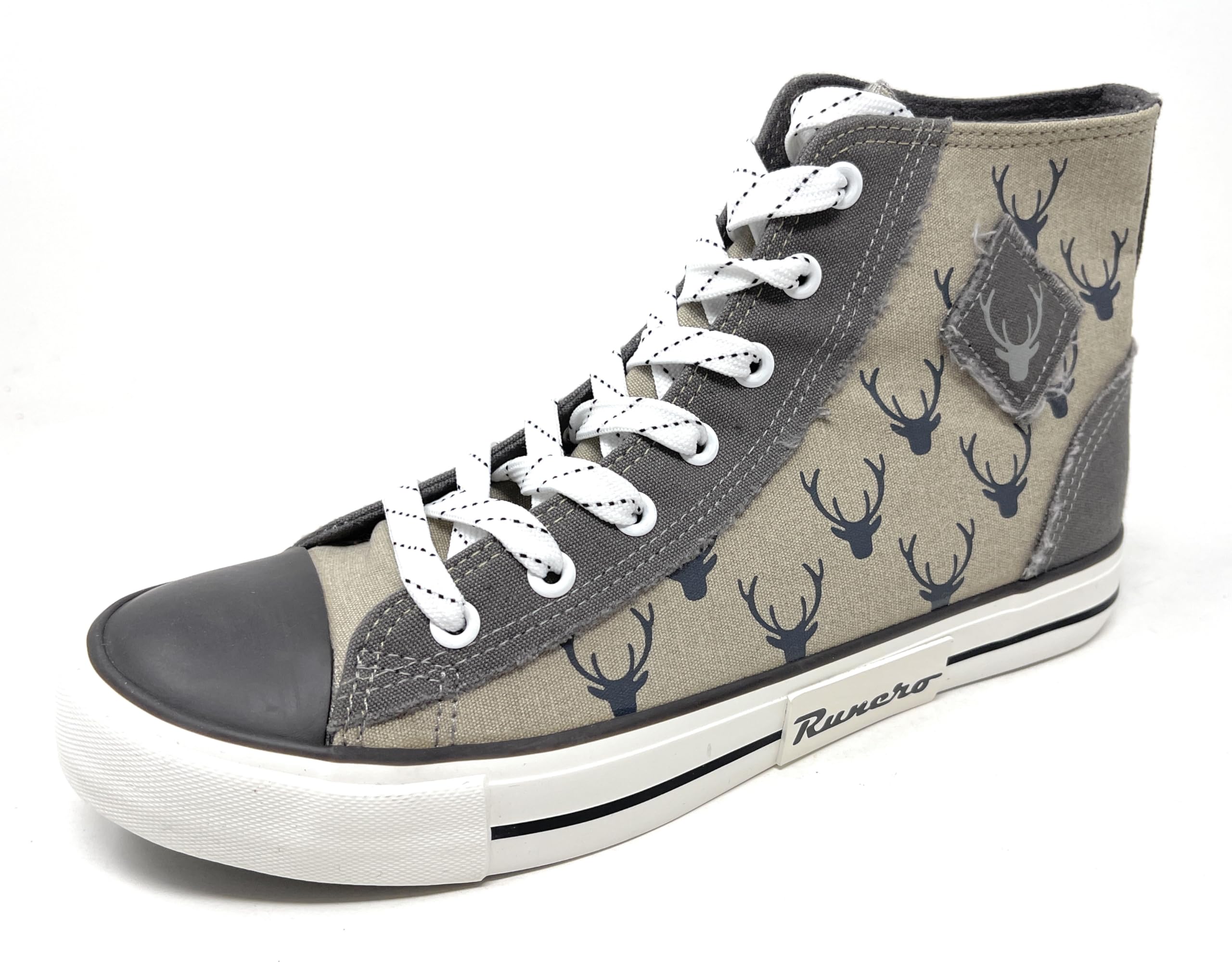 Trachtensneaker High Top Trachten Sneaker Freizeitschuhe Trachtenschuhe Damen Herren Unisex, EU 37, 38, 39, 40, 41, 42, 43, 44, 45, 46
